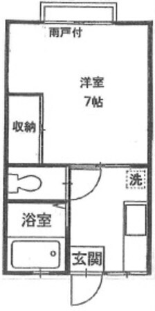 サンハイツの物件間取画像